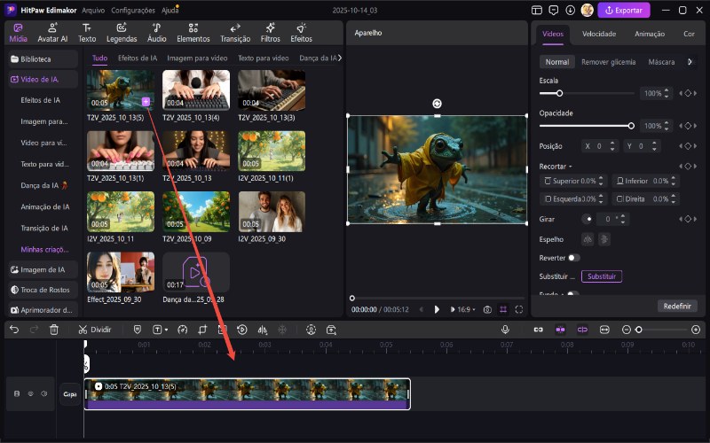 minhas criações animação de vídeo para vídeo