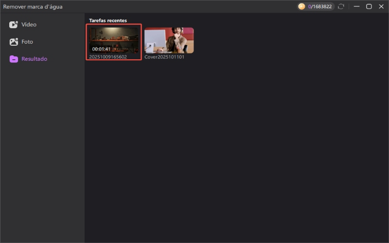 Visualizar o resultado